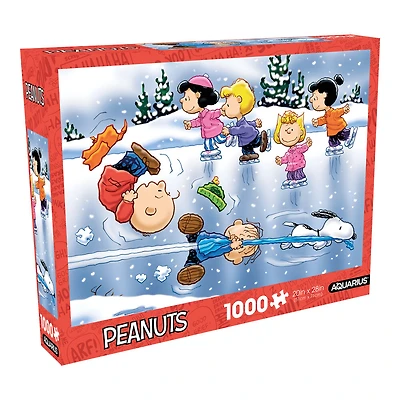 Peanuts - Skating 1000 Piece Jigsaw Puzzle