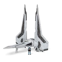 Assortiment de véhicules et figurines Star Wars de 12,7 cm - Chasseur Mandalorien de Classe Kom'rk