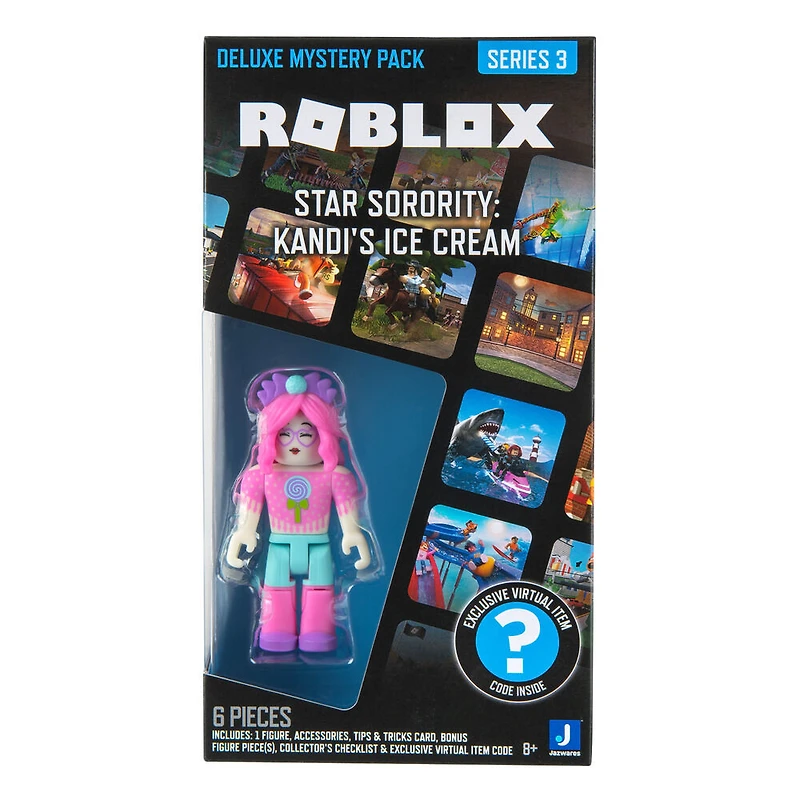RoBlox - Paquet mystère de luxe - Star Sorority: Crème glacée de Kandi