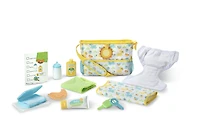 Melissa & Doug Mine pour aimer le jouet Play Time Activity Set de jeu de gymnastique et de voyage avec sac à langer