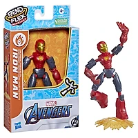 Marvel Avengers Bend and Flex Missions Iron Man Mission de feu