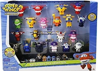 Super Wings Mission Teams World Airport Crew Toy Figures (30 Pack) - R Exclusive