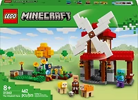 LEGO Minecraft The Windmill Farm Video-Game Set, Adventure Toy and Zombie Gift for Kids 21262