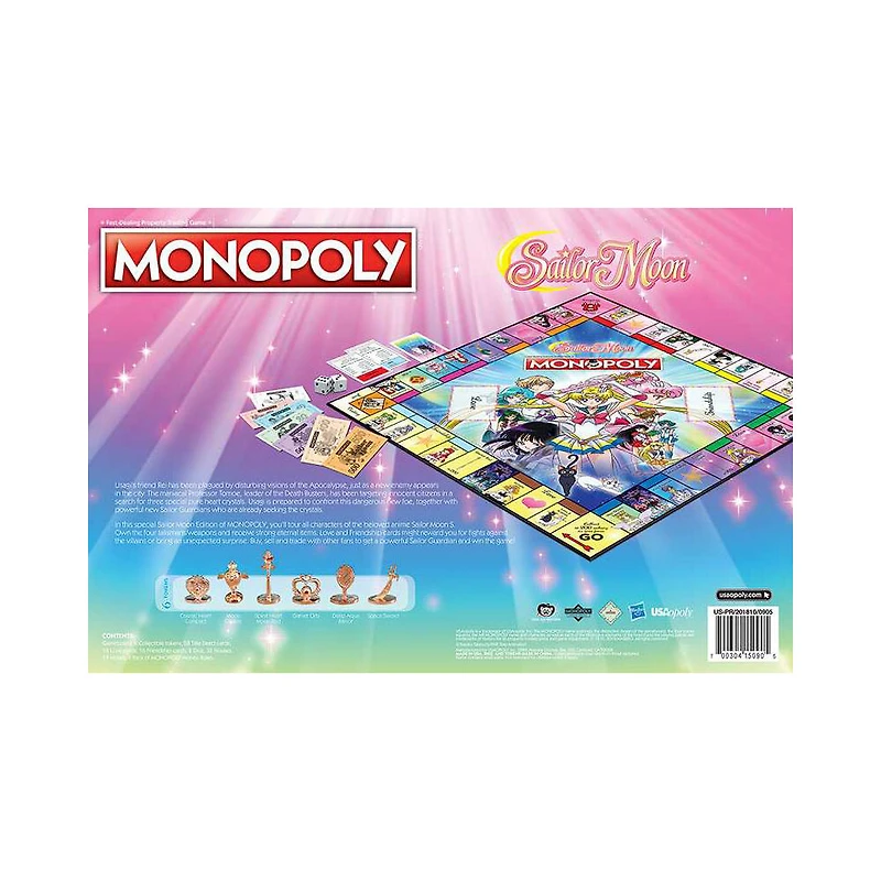 USAopoly MONOPOLY: Sailor Moon - Édition anglaise