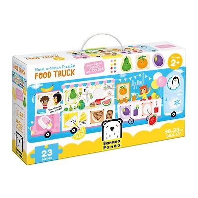 Make-A-Match Puzzle Food Truck