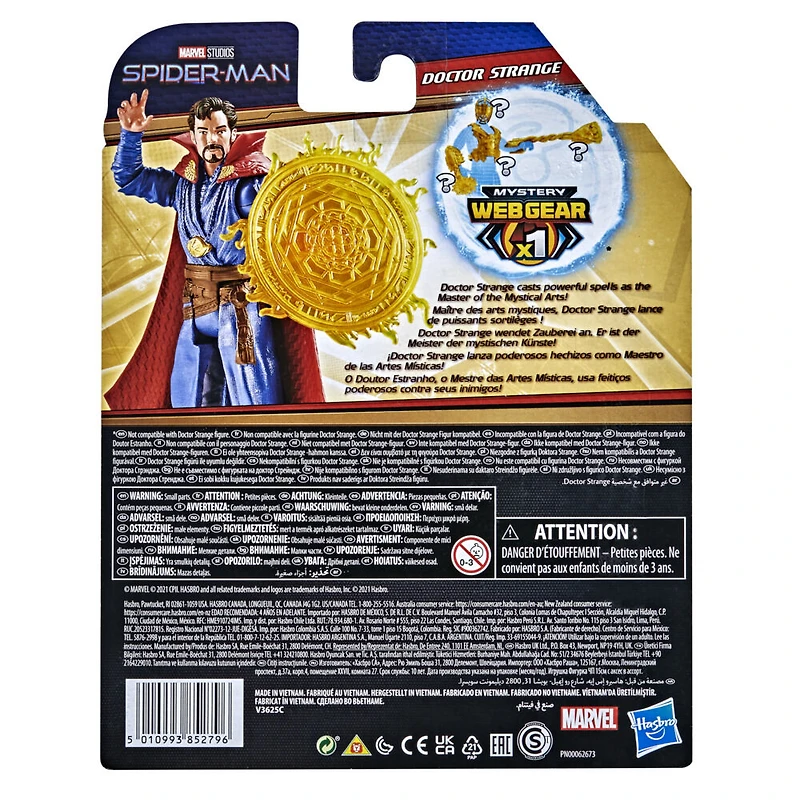 Marvel Spider-Man 6-Inch Mystery Web Gear Doctor Strange Action Figure
