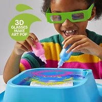 Discovery 3D Neon Spin Motorized Art Station