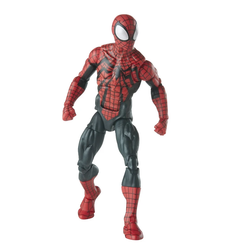 Hasbro Marvel Legends Series, Ben Reilly Spider-Man, figurine de collection Spider-Man Legends de 15 cm avec 2 accessoires