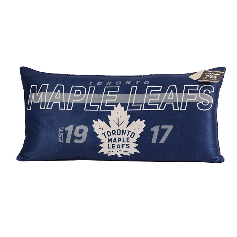 NHL Toronto Maple Leafs Body Pillow, 18" x 36"
