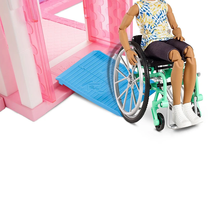 Barbie Ken Fashionistas Doll - Wheelchair and Tie-Dye Shirt