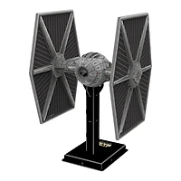 4D Build, Star Wars Tie Fighter/LN, 3D Paper Model Kit, 116 Piece Paper Model Kit