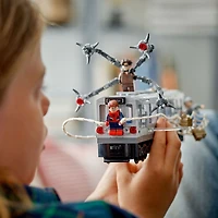 LEGO Marvel La Scène du Métro avec Spider-Man et Doc Ock, Cadeau de Jouet de Construction de Superhéros 76321