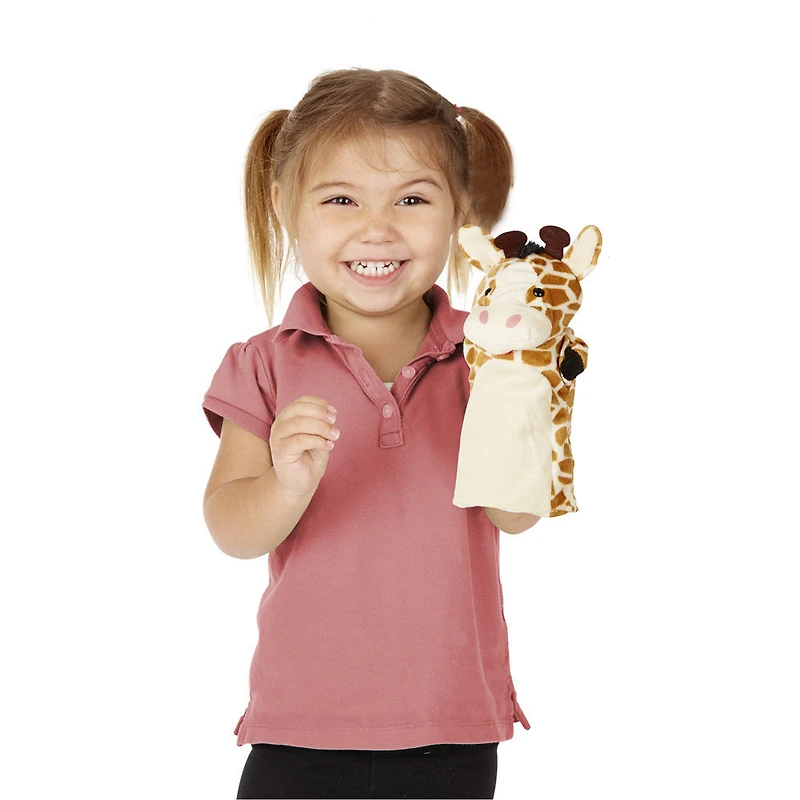 Marionnettes à main Melissa & Doug Safari Buddies, ensemble de 6