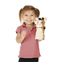 Melissa & Doug Barn and Safari Buddies Hand Puppets, Set of 12 - English Edition