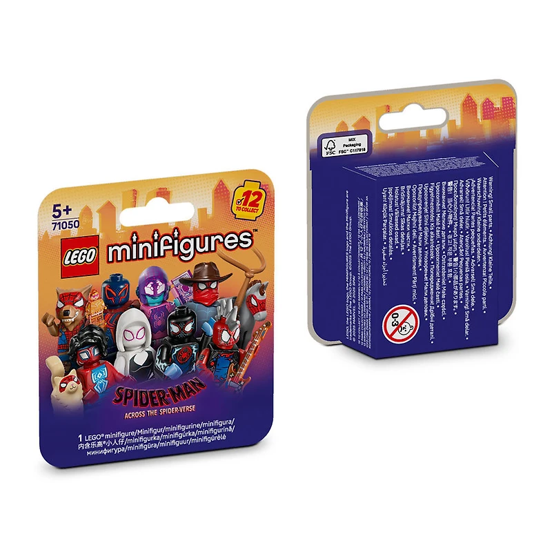 LEGO Minifigures Spider-Man: Across the Spider-Verse, 1 of 12 Marvel Super Hero Building Toys 71050