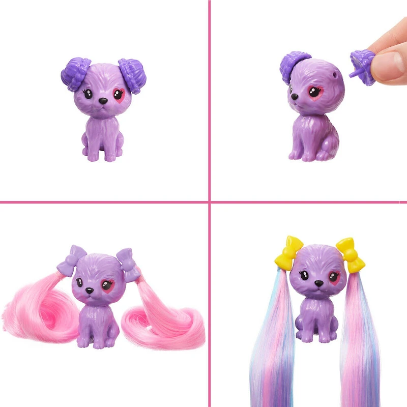 Barbie Color Reveal Glitter! Hair Swaps Doll