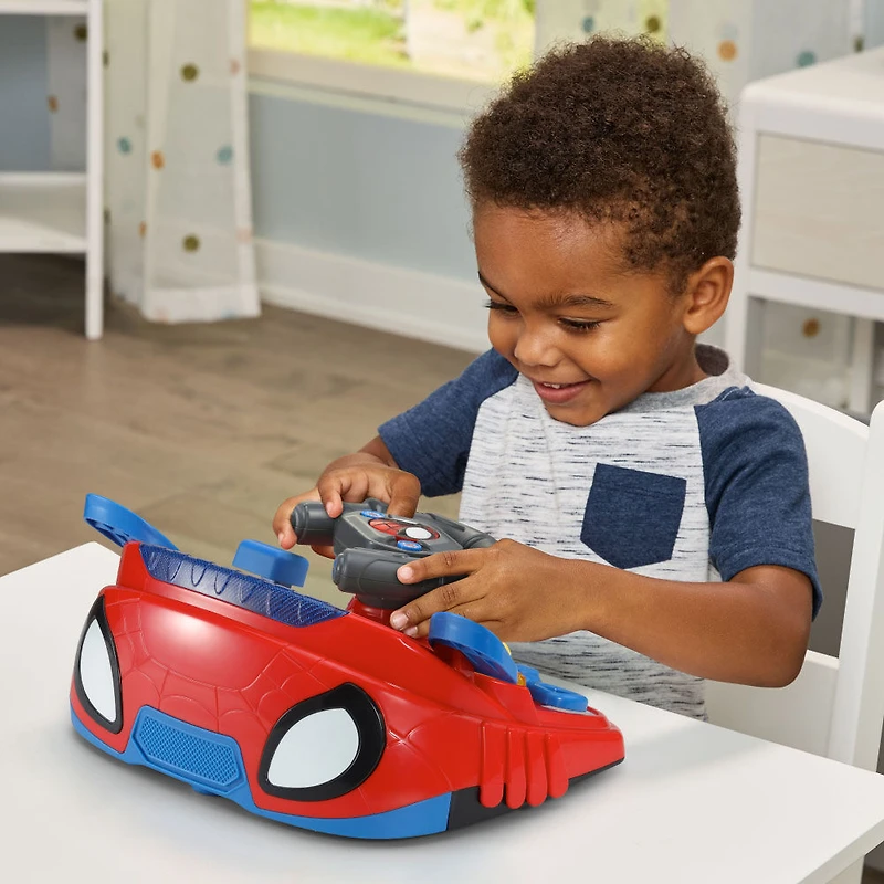 VTech Spidey and His Amazing Friends Spidey to the Rescue Driver - French Edition