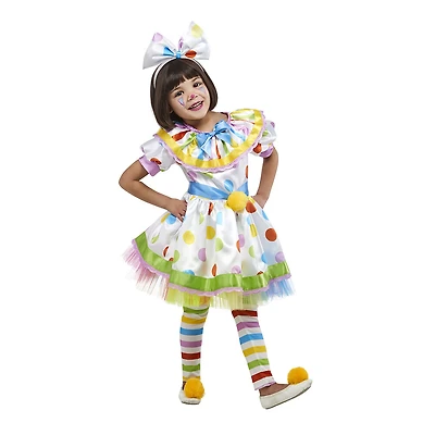 Costume de petite clown pour tout-petit