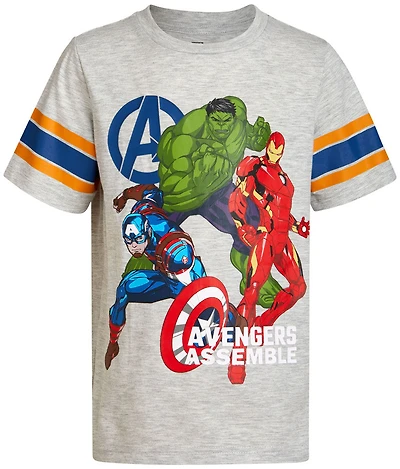 Marvel - Short Sleeve Tee - Avengers / Grey