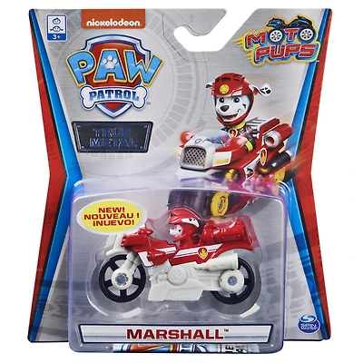 PAW Patrol, Véhicule Marcus en métal moulé True Metal à collectionner