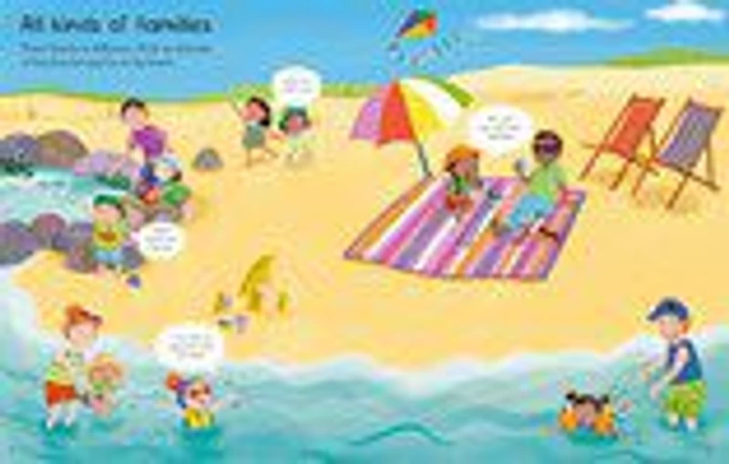 First Sticker Book Families - English Edition