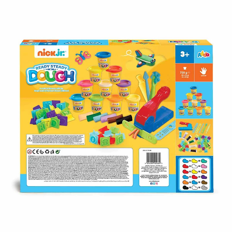 Nick Jr. Ready Steady Dough - Ensemble Super Duper Dough Set - Notre exclusivité