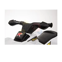 VTT à conducteur porté KidsVip 6V X Edition - Blanc - Édition anglaise