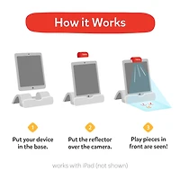 Osmo - Little Genius Starter Kit pour iPad - 4 jeux éducatifs - Jouet STIM (Base Osmo incluse)