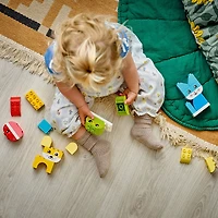LEGO DUPLO My First 3 in 1 Creative Cute Pets Building Toy for Toddlers, Ages 1.5+ - 10477