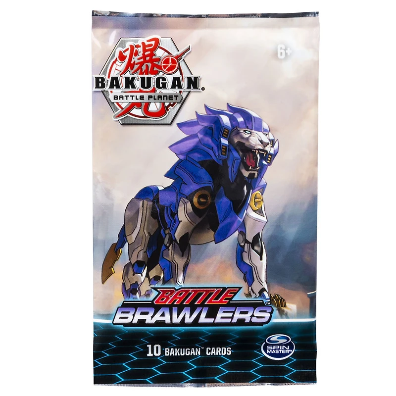 Bakugan, Battle Brawlers Booster Pack, Collectible Trading Cards
