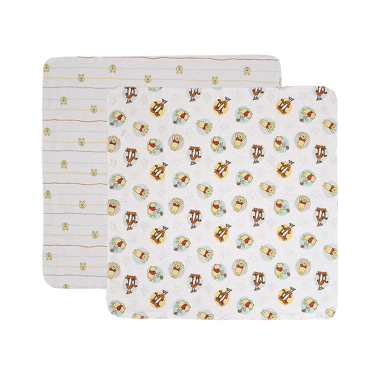 Disney Winnie the Pooh, regarde les étoiles, ensemble de chambre de bébé confortable de 4 pièces