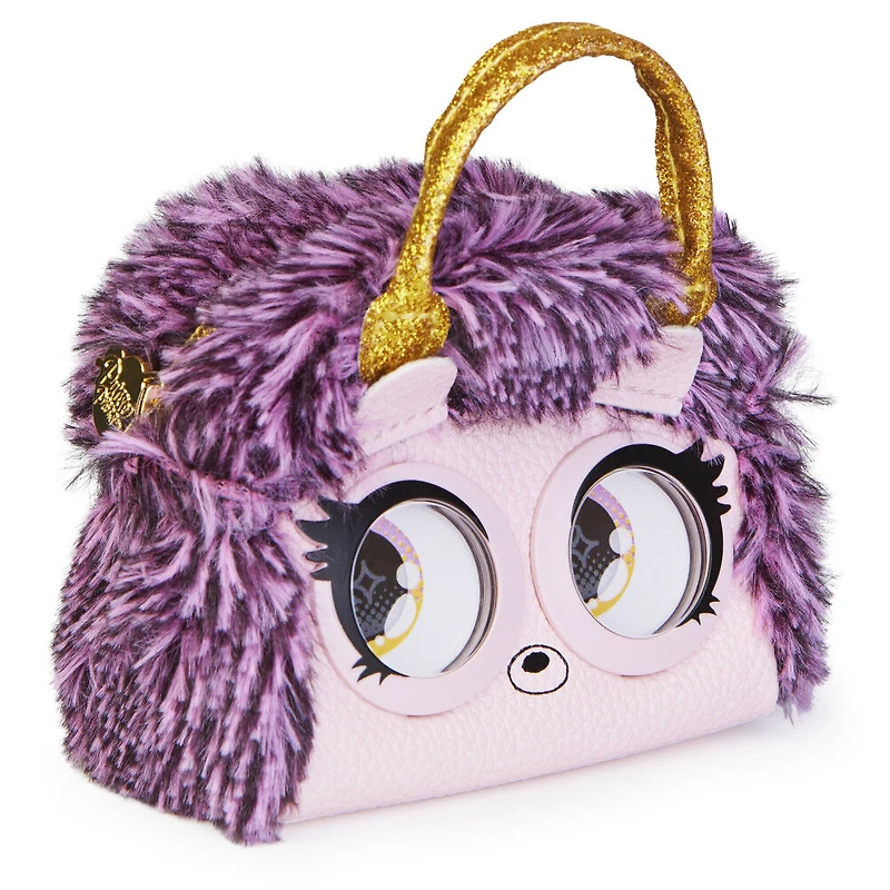 Micro Purse Pets, Hérisson Edgy Hedgy, Petit sac à main élégant qui lève les yeux au ciel