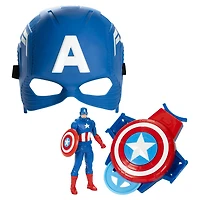 Marvel Avengers Captain America Shield Strike Ultimate Pack Roleplay Toy Set