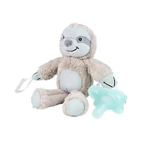 Dr. Brown'S Sloth Lovey Pacifier and Teether Holder