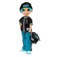 Rainbow High Jr High River Kendall - Poupée-mannequin de 9 po (23 cm) BLEU SARCELLE