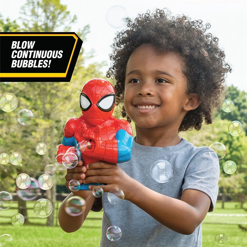 Souffleur à bulles Spider-Man Action