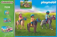 Playmobil - Cavaliers, chevaux et pique-nique
