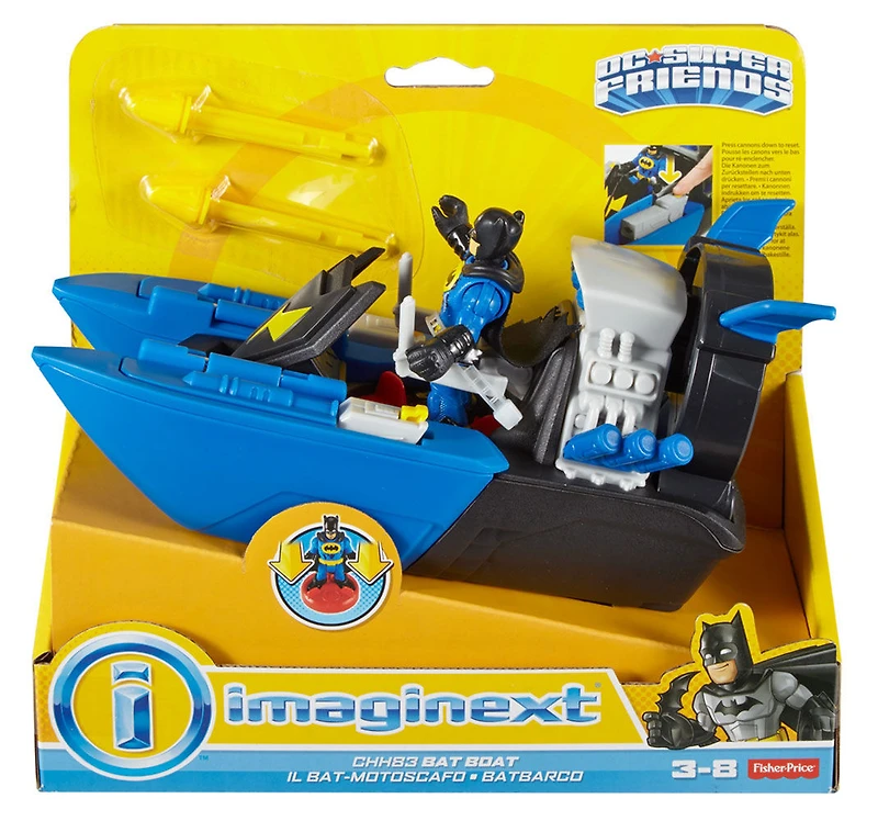 Fisher-Price Imaginext DC Super Friends - Bat bateau