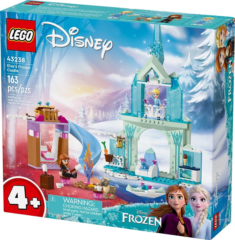 LEGO Disney Frozen Elsa's Frozen Princess Castle Toy 43238