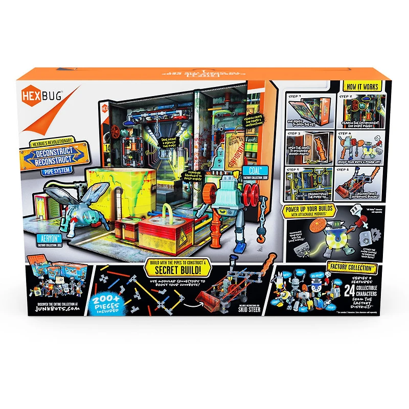Petit Habitat Usine Junkbots, Laboratoire De Recherche Secteur 44, Hexbug