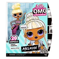Poupée-mannequin LOL Surprise OMG Melrose avec 20 surprises