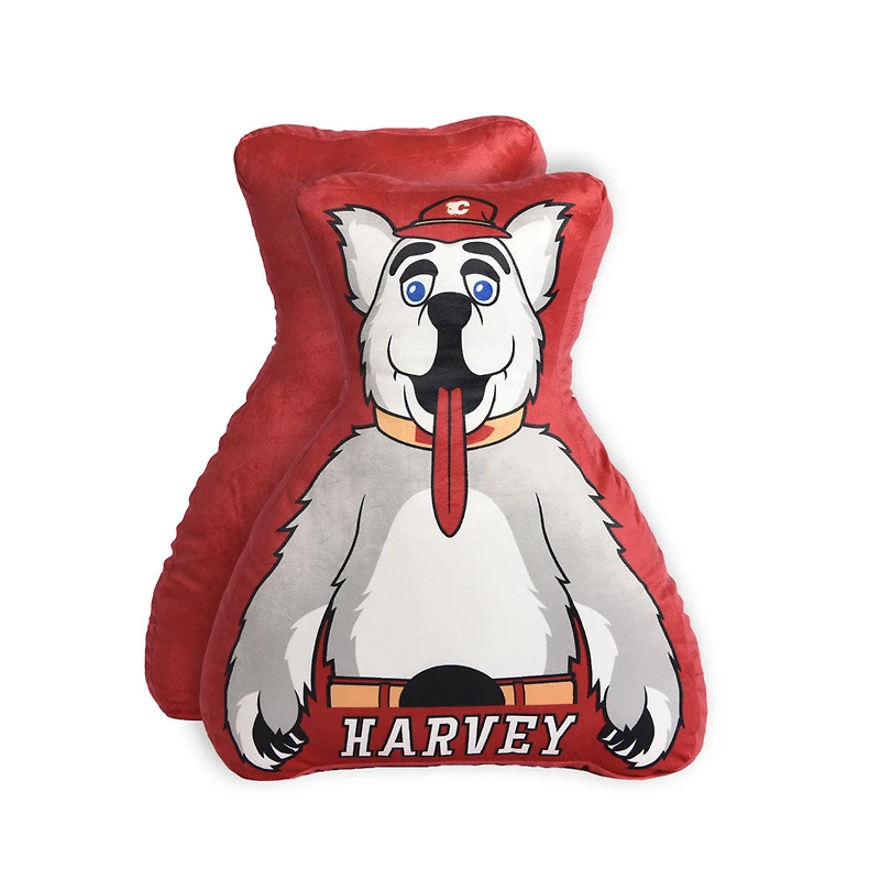 Oreiller Mascotte de la LNH des Calgary Flames