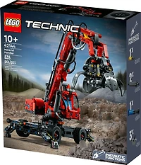 LEGO Technic Material Handler 42144 Crane Model Building Kit (835 Pieces)