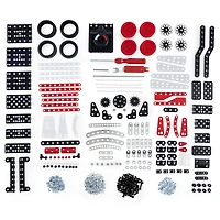 Meccano, 25-in-1 Motorized Supercar STEM Model Building Kit with 347 Parts, Real Tools and Working Lights