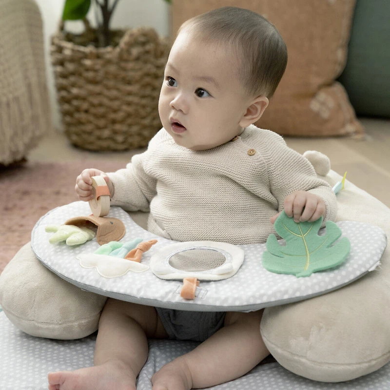 Tapis d'activités assises et sur le ventre 4 en 1 Cozy Prop - Nate