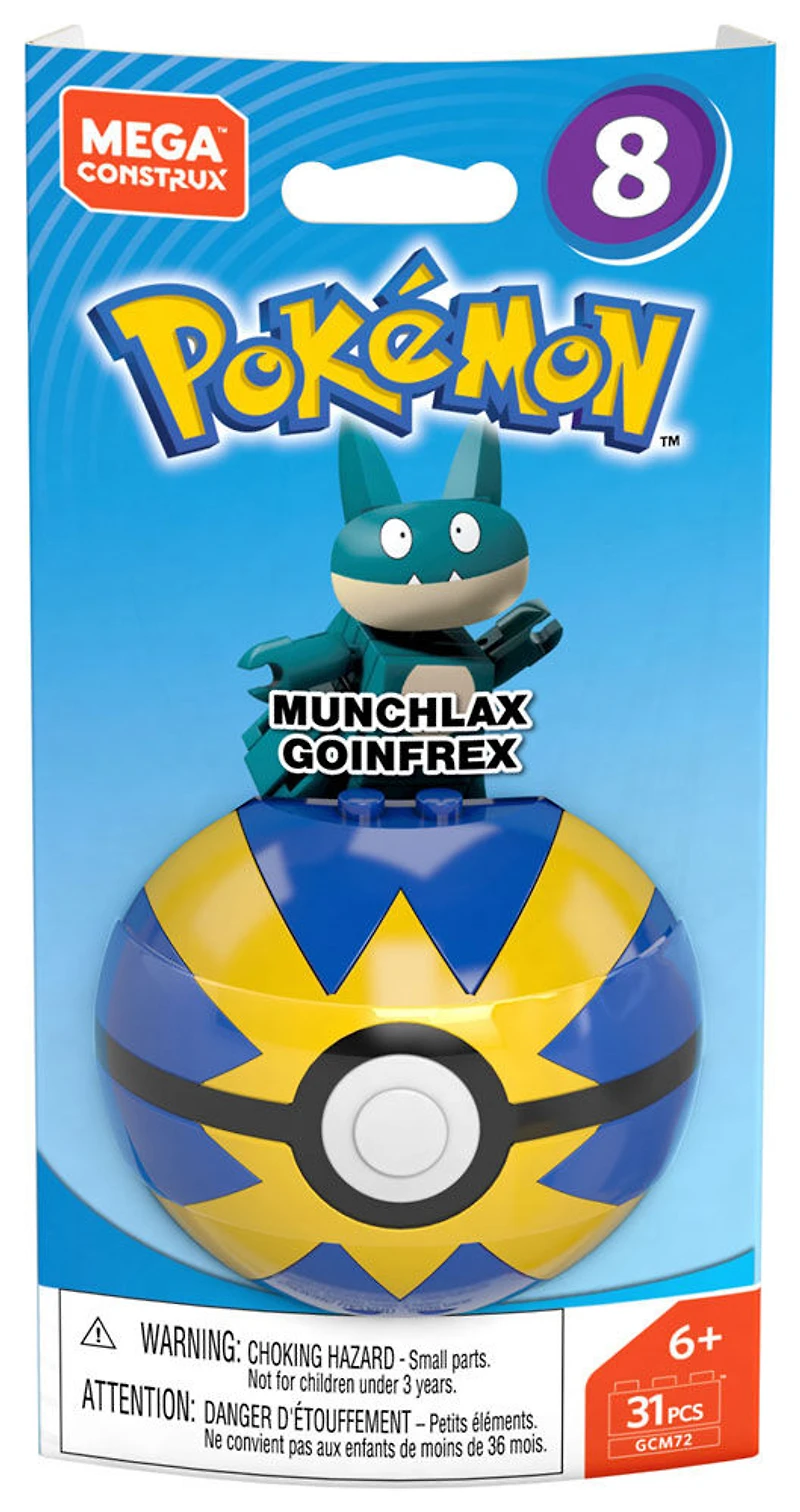 Mega Construx Pokémon Munchlax Figure