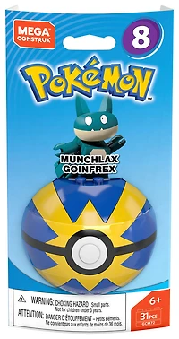 Mega Construx Pokémon Munchlax Figure