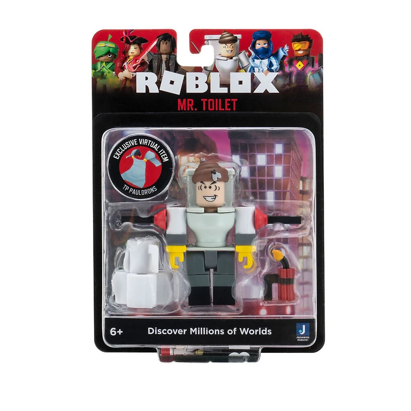 Figurine RoBlox - M. Toilette