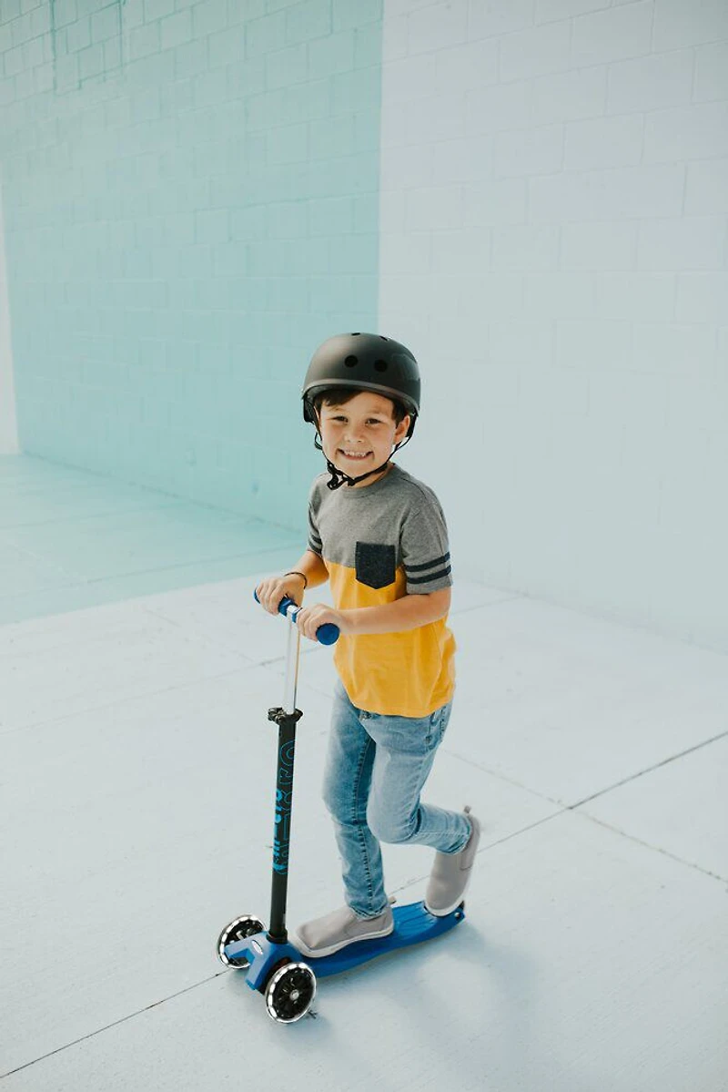 Micro Maxi Plus Led Scooter/Blue - R Exclusive