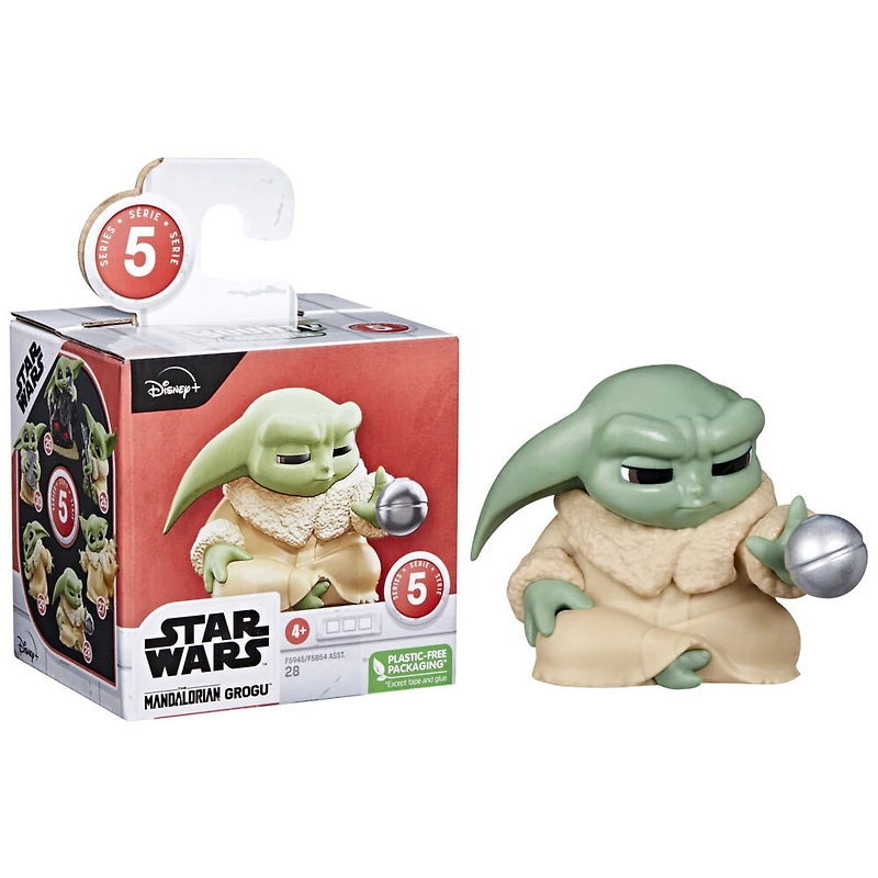 Star Wars The Bounty Collection Series 5, figurine Grogu de 5,5 cm, Concentration de Force